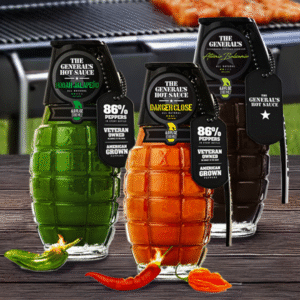 The General’s 3-Pack Hot Sauce Bundle – Hooah Heat Trio