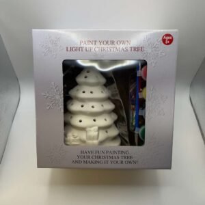 Paint Your Own Lighted Christmas Tree Kit