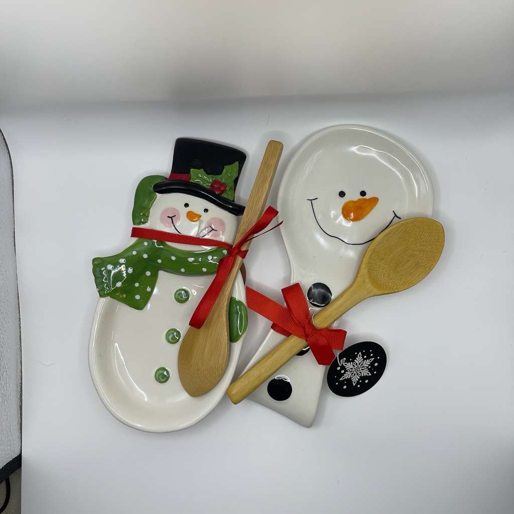 Snowman Spoon Rest